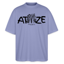 Atze-Oversized Unisex Bio T-Shirt - Violett