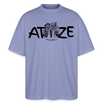 Atze-Oversized Unisex Bio T-Shirt - Violett