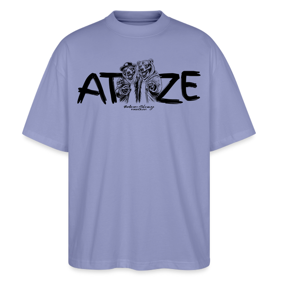 Atze-Oversized Unisex Bio T-Shirt - Violett