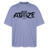 Atze-Oversized Unisex Bio T-Shirt - Violett