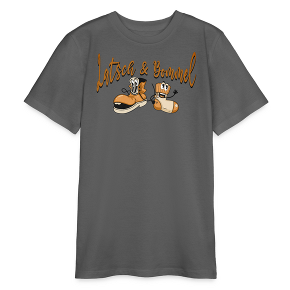LATSCH UND BOMMEL - Bio Teenager T-Shirt - Anthrazit