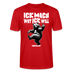 ICK MACH WAT ICK WILL-Unisex T-Shirt BIO IV - Rot