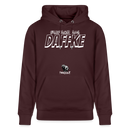 Berliner Spruch-Einfach AUS DAFFKE-Unisex Bio-Hoodie - Maroon