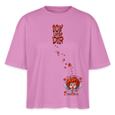 ICK LIEBE DIR-Frauen Boxy Bio-T-Shirt - Pink