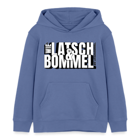 WIE LATSCH UND BOMMEL - Kinder Bio-Hoodie - Blau