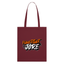 HAUPTSTADTJÖRE-Bio-Stoffbeutel - Burgunderrot