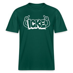 ICKE- RELAXED FIT Unisex Organic T-Shirt mit echt Berliner Schnauze - Forest