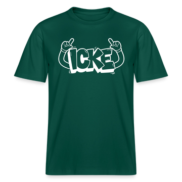 ICKE- RELAXED FIT Unisex Organic T-Shirt mit echt Berliner Schnauze - Forest