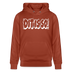 Berlin Hoodie „DIT IS SO!“ – Unisex Bio-Hoodie mit echt Berliner Schnauze - Terrakotta