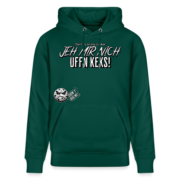 JEH MIR NICH UFFN KEKS-Unisex Bio-Hoodie II - Forest