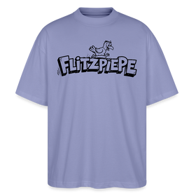 FLITZPIEPE-Oversized Unisex Bio T-Shirt-2026 - Violett