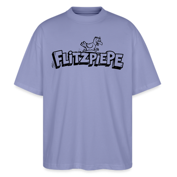 FLITZPIEPE-Oversized Unisex Bio T-Shirt-2026 - Violett