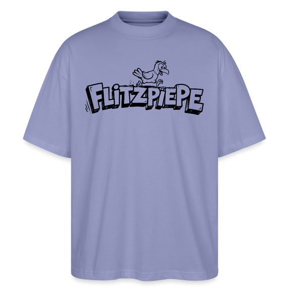 FLITZPIEPE-Oversized Unisex Bio T-Shirt-2026 - Violett