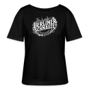 BERLINER SCHNAUZE-Rundhals Frauen Bio-T-Shirt - Schwarz