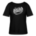BERLINER SCHNAUZE-Rundhals Frauen Bio-T-Shirt - Schwarz
