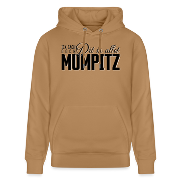 MUMPITZ-Unisex Bio-Hoodie - Karamell 