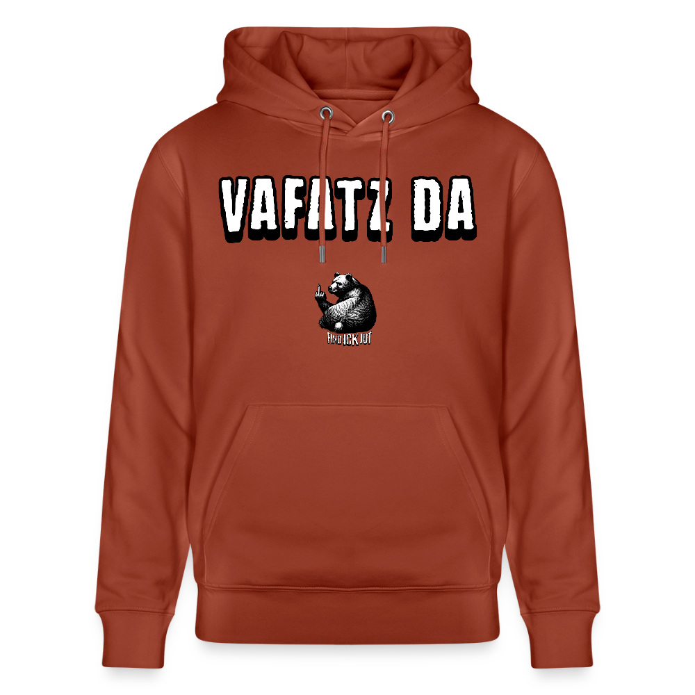 VAFATZ DA-Unisex Bio-Hoodie - Terrakotta