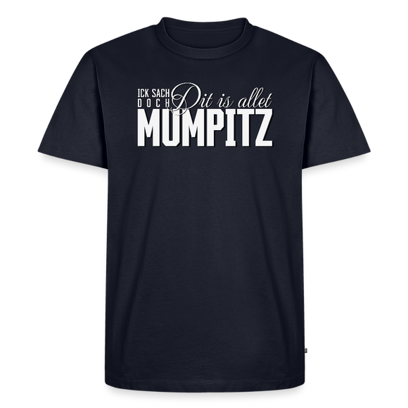 MUMPITZ-Männer Premium BIO T-Shirt - Navy