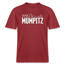 MUMPITZ-Relaxed Fit Unisex Bio-T-Shirt-dunkel - Erdrot