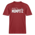 MUMPITZ-Relaxed Fit Unisex Bio-T-Shirt-dunkel - Erdrot