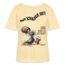 WAT KIEKSTN SO?-Rundhals Frauen Bio-T-Shirt - Creme