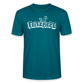 Dit Berlin Shirt-FLITZPIEPE-Unisex T-Shirt für leicht verpeilte Vögel - Ozeanblau