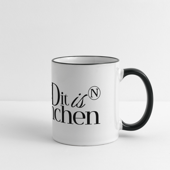 TRÄUMCHEN-Panoramatasse - Weiß/Schwarz