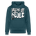 PASS MA UFF KEULE-Unisex Bio-Hoodie II - Dunkles Petrol