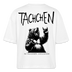 TACHCHEN BERLINER - Frauen Boxy Bio-T-Shirt-back - Weiß