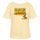 Berlin Shirt-Sommer-IS DIT NE DEMSE-Rundhals Frauen Bio-T-Shirt - Creme