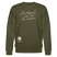 NACHTIGALL ICK HÖR DIR TRAPSEN-Unisex Bio-Sweatshirt II - Khaki