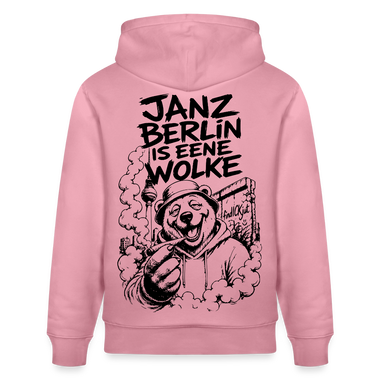 JANZ BERLIN IS EENE WOLKE-Unisex Bio-Hoodie - Lila Traum
