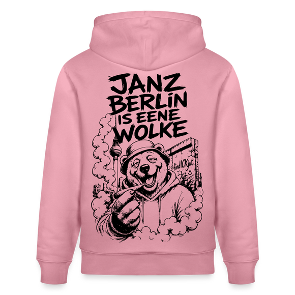 JANZ BERLIN IS EENE WOLKE-Unisex Bio-Hoodie - Lila Traum