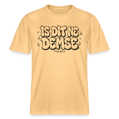 Berlin Shirt-Sommer-IS DIT NE DEMSE- RELAXED FIT Unisex Organic T-Shirt - Hellgelb