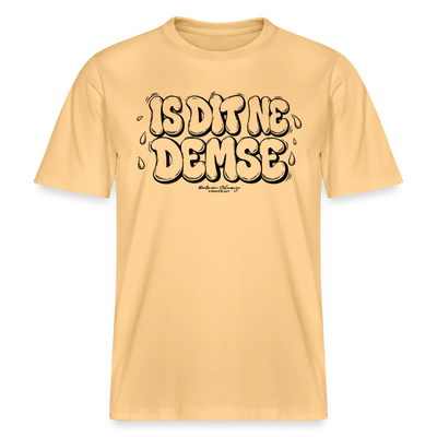 Berlin Shirt-Sommer-IS DIT NE DEMSE- RELAXED FIT Unisex Organic T-Shirt - Hellgelb