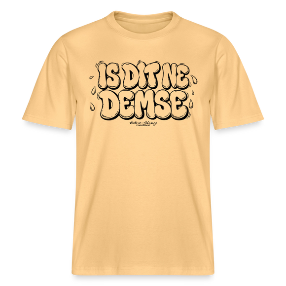 Berlin Shirt-Sommer-IS DIT NE DEMSE- RELAXED FIT Unisex Organic T-Shirt - Hellgelb