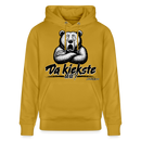 Da kiekste, wa?-Unisex Bio-Hoodie - Ocker