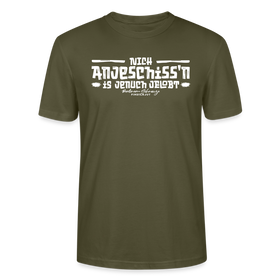 Berliner Spruch-Berliner Lob-NICH ANJESCHISSN-Unisex T-Shirt - Khaki