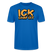 ICK DARF DIT - Unisex T-Shirt BIO - Pfauenblau