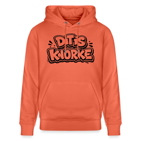 DIT IS KNORKE-Unisex Bio-Hoodie mit echt Berliner Schnauze - Hellrot