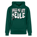 PASS MA UFF KEULE-Unisex Bio-Hoodie II - Forest