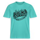 BERLINER SCHNAUZE-RELAXED FIT Unisex BIO T-Shirt II - Poolblau