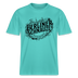 BERLINER SCHNAUZE-RELAXED FIT Unisex BIO T-Shirt II - Poolblau