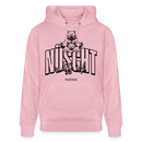 NÜSCHT MUSS ICK 2025-Unisex Bio-Hoodie mit Berliner Schnauze - Hellrosa