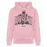 NÜSCHT MUSS ICK 2025-Unisex Bio-Hoodie mit Berliner Schnauze - Hellrosa