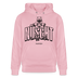 NÜSCHT MUSS ICK 2025-Unisex Bio-Hoodie mit Berliner Schnauze - Hellrosa