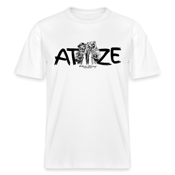 ATZE-Berlin Shirt-RELAXED FIT Unisex Organic T-Shirt - Weiß