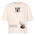 ICK LACH MIR N AST-Frauen Boxy Bio-T-Shirt - Naturweiß