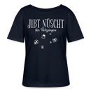 JIBT NÜSCHT IHR FLITZPIEPEN-Rundhals Frauen Bio-T-Shirt - Navy