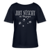 JIBT NÜSCHT IHR FLITZPIEPEN-Rundhals Frauen Bio-T-Shirt - Navy